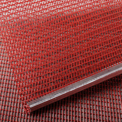 Gelaagd Pu Screen Mesh Stalen Geflecht Draadnet Met Abrasiebestendig Polyurethane