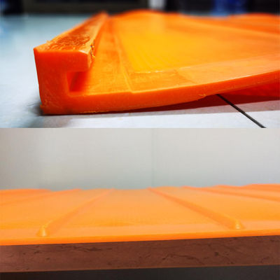 Hoogwaardige Urethane-schermpanelen Oranje Voor de verwerking van silicazand