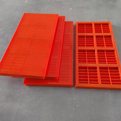 Onderdelen voor mijnmachines WS85 PU Spanningsscherm Mesh Corrosie / oliebestendige