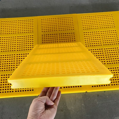 WS85 Structuur Polyurethane Screen Mesh Plate MDI-materiaal + anti-blokkerend oppervlak