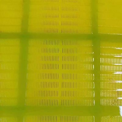 40mm Gele Polyurethaan Zeefmat voor Mijnbouw met Hoge Slijtvastheid