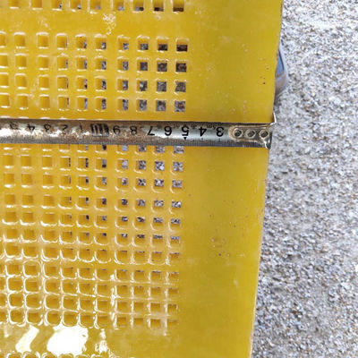 40 mm polyurethaan-schermmat voor ijzerertswinning