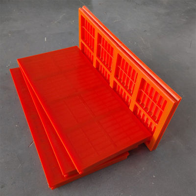 MDI WS85 Polyurethane Screen High Wear Resistance Flexible PU Screen Panel Voor mijnbouw Vibrating Screen Separation