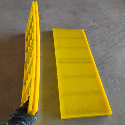 OEM-fabriek WS 85 Modulair scherm High Elastic Polyurethane Dewatering Mesh Panel