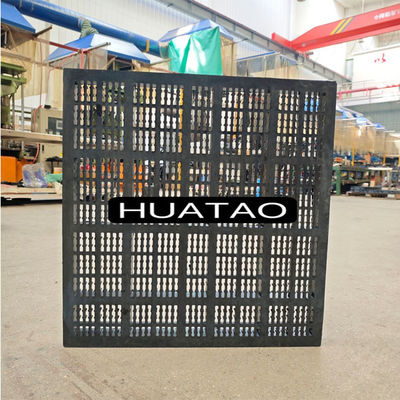 25*6mm Mesto betrouwbare rubber screening Sieve Mesh Panels voor mijnbouw gebruik Vibrating screens