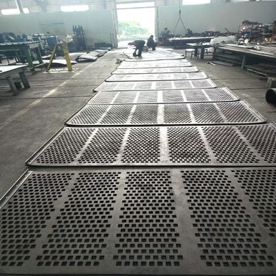 Vibratie-scherm voor mijnbouw 60*20mm Rubberen schermpanelen