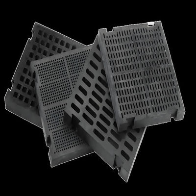 25mm Thickness Rubber Screen Panel with 40 Shore A and 60 Shore A Hardness for Abrasion Resistance