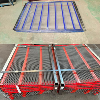 Geweven 610*610 met gleuf zelfreinigend scherm mesh anti verstopte voor mijnbouwapparatuur