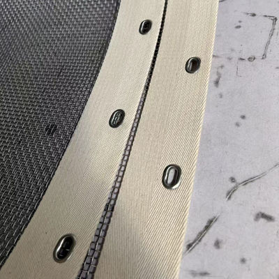 Roestvrijstalen grommetscherm met haak voor Megatex zeefmachines