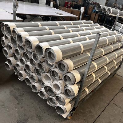 304L Rotex-grommet-scherm van roestvrij staal voor chemische verwerking