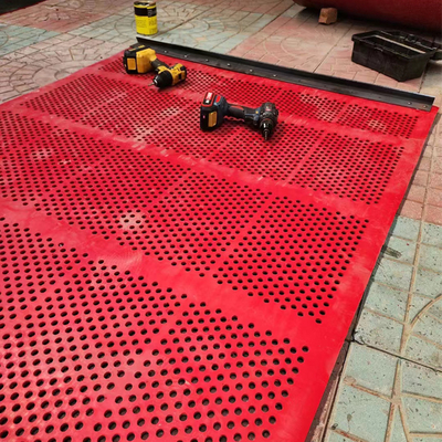 1m Breedte Zelfreinigende Rubberen Mat voor Fijne Materiaalscheiding