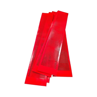 Polyurethane flip-flop-schermmas 8 mm opening voor natte ertsverwerking