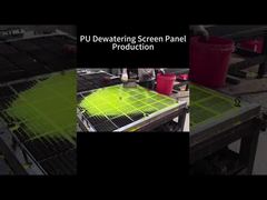 PU Dewatering screen panel production